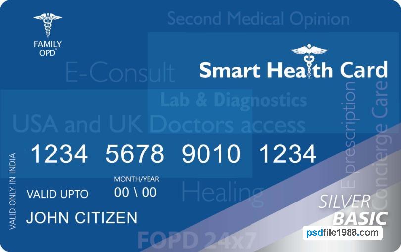 India Family OPD Smart Health Card
